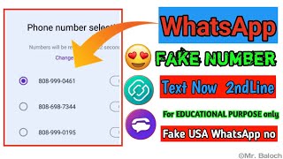 How to get unlimited USA numbers for FB ID verification | from TextNow in Urdu screenshot 4