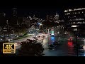 4k City Soundscape Ambience Atlanta, Georgia at Night (Buckhead) 3D