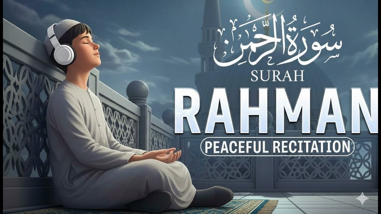 Surah Ar-Rahman سورة الرحمن | Echoes of Divine Love | Soul-Stirring Quran Tilawah surahrahman