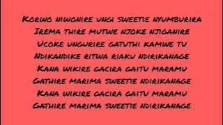 Franco Wasubu...Mca waithera lyric video