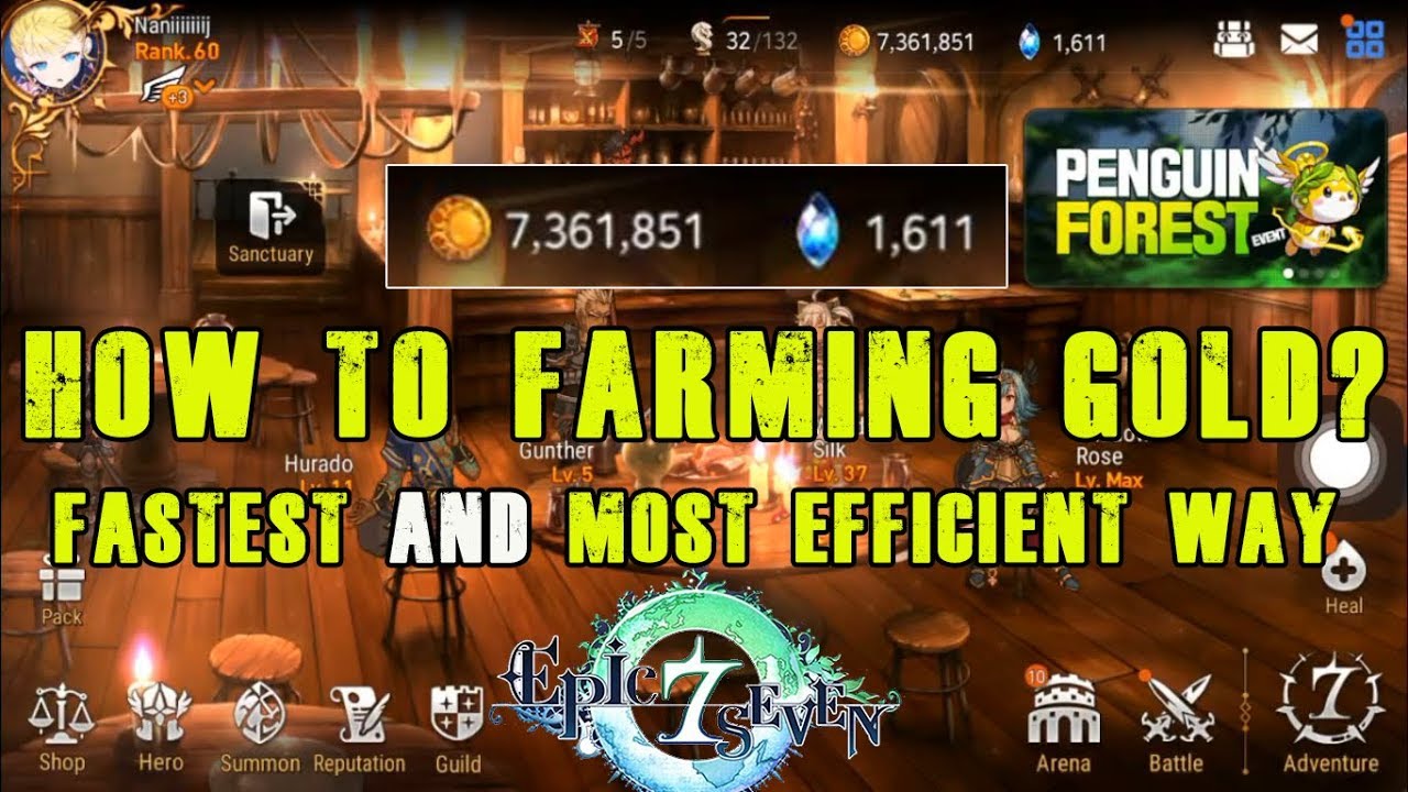 HOW TO FARMING GOLD? FASTEST AND MOST EFFICIENT WAY? - Seven - YouTube