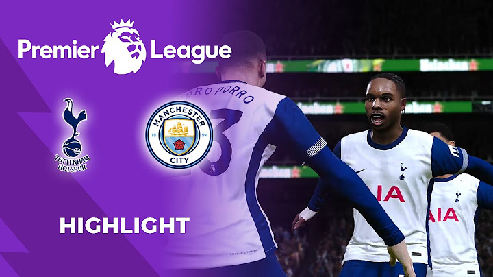 ไฮไลท์ พรีเมียร์ลีก 2024/25: สเปอร์ส พบ แมน ซิตี้ ⚽︎ Premier League Highlight: Spurs vs Man City