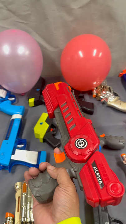 Testing the gun #nerfsniper #nerf #music #toys #watergun #automobile #phonkmusic #gelblaster