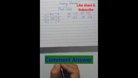 #reasoning #missing #numbers #critical #problem#for #ssc #railway #banking #shorts  #practice with..