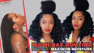 Wash Day Routine For Dry Natural Hair | Melissa Denise