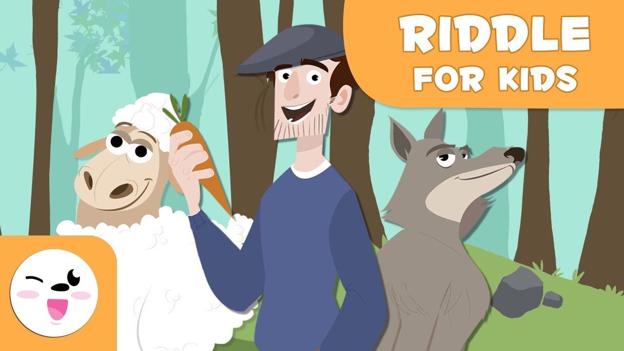 Fun Riddle for Kids - The Shepherd and the River