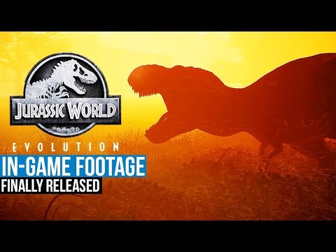 Jurassic World Evolution - IN GAME FOOTAGE! Full Jurassic World Expo Panel