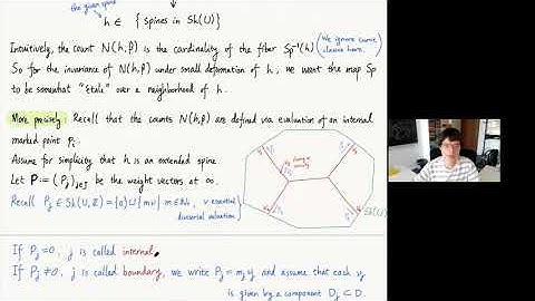 Tony Yue Yu - 3/4 The Frobenius Structure Conjecture for Log Calabi-Yau Varieties