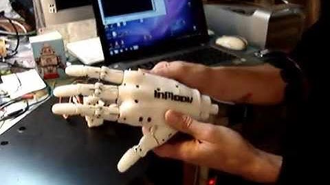 InMoov Finger Starter Thalmic Myo Armband