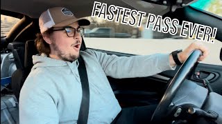 THE 3G ECLIPSE TAKES DOWN ANOTHER MUSTANG!! DESTROYING MY PERSONAL BEST TIME AT THE TRACK!!