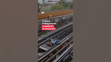 Trabajador del Metro muere tras caer a las vías - N+