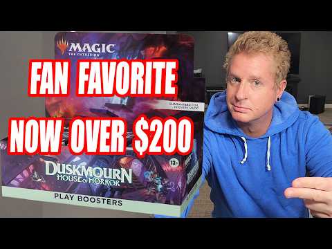 Why Duskmourn Booster Boxes are $202