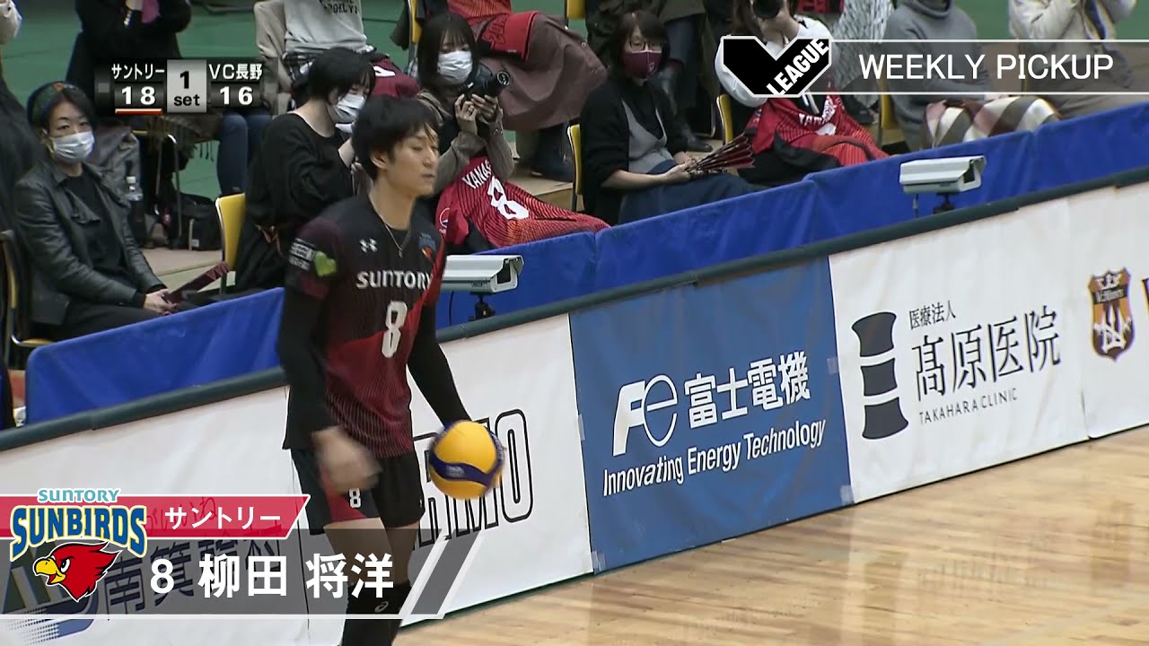 柳田将洋選手 サントリーサンバーズ レプリカユニフォーム チャンピオンマークあり 柳田将洋選手 サントリーサンバーズ レプリカユニフォーム