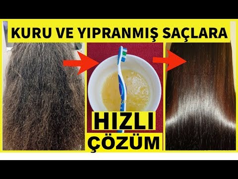 ONARICI SAÇ MASKESİ - KURU Ve YIPRANMIŞ SAÇLARA HIZLI ÇÖZÜM - SAÇ BAKIMI