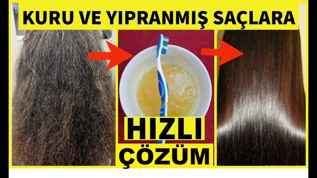 onarici sac maskesi kuru ve yipranmis saclara hizli cozum sac bakimi youtube