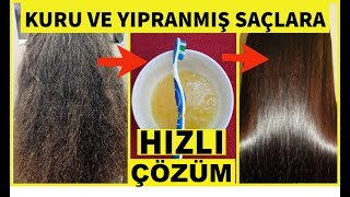 ONARICI SAÇ MASKESİ - KURU Ve YIPRANMIŞ SAÇLARA HIZLI ÇÖZÜM - SAÇ BAKIMI Resimi