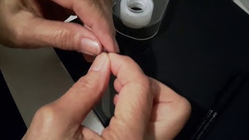 How to collect a tape sample for mold analysis under microscope