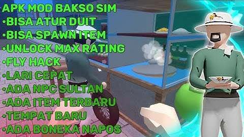 download Mod apk Bakso simulator Banyak fitur nya😱! n
