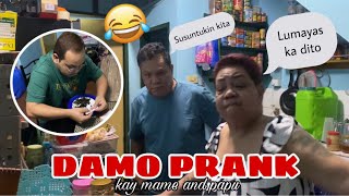 Damo Prank Kay Mame And Papu galit Na Galit Sila