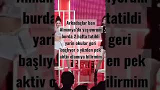 Pek aktiv olamıya bilirim olamazsamda sry #shortvideo #habervideosu #okul