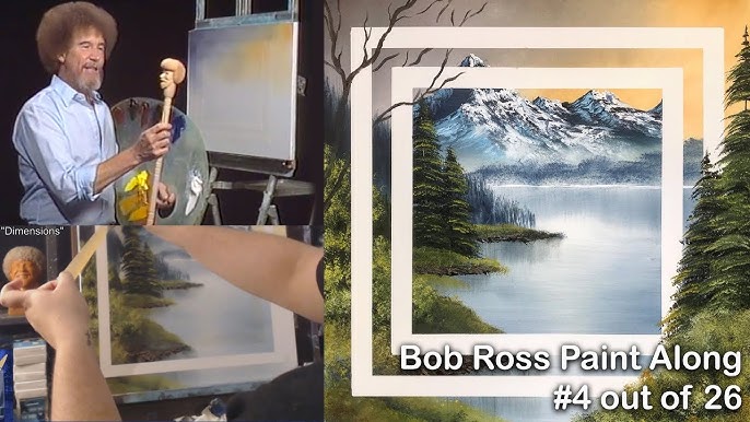 Bob Ross Paint Along - Valley View - Youtube