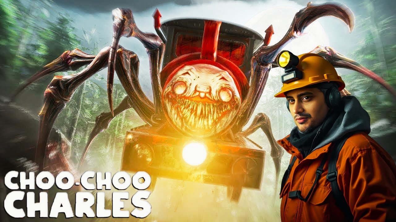 CHOO CHOO CHARLES LIVE | Spider Train Horror Gameplay | chuchu charles live gameplay SL54