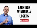 Stock Earnings Winners and Losers