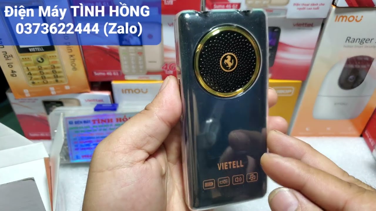 Điện Thoại cục gạch 4G Viettel A70 Pro xịn xò Loa to - Sóng khỏe - Pin bền không lo VN cắt sóng 2G