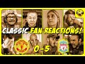 Man utd fans meltdown reactions to man utd 05 liverpool in 202122 classic  premier league