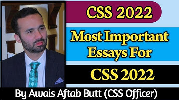 Expected Essays for CSS 2022 I Most Important Essay Topis for CSS 2022