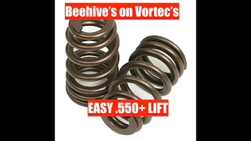 Beehive Springs on Vortecs! Easy .550+ Lift with No Machine Work! (L31 Build Part 6)