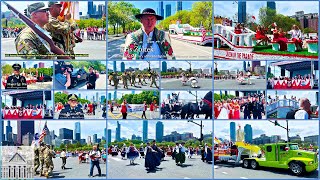 U.S. Army Reserve Soldiers in Chicago Polish Constitution Day Parade 2024