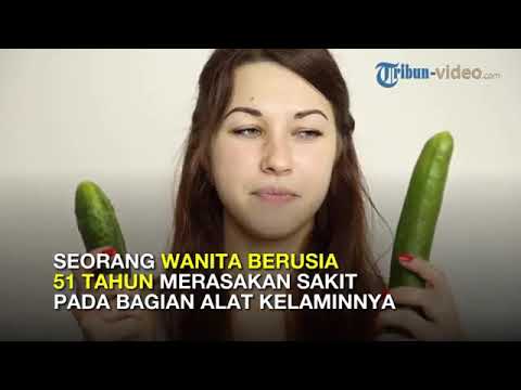 Timun tersangkut di alat kelamin  wanita  umur 15 YouTube