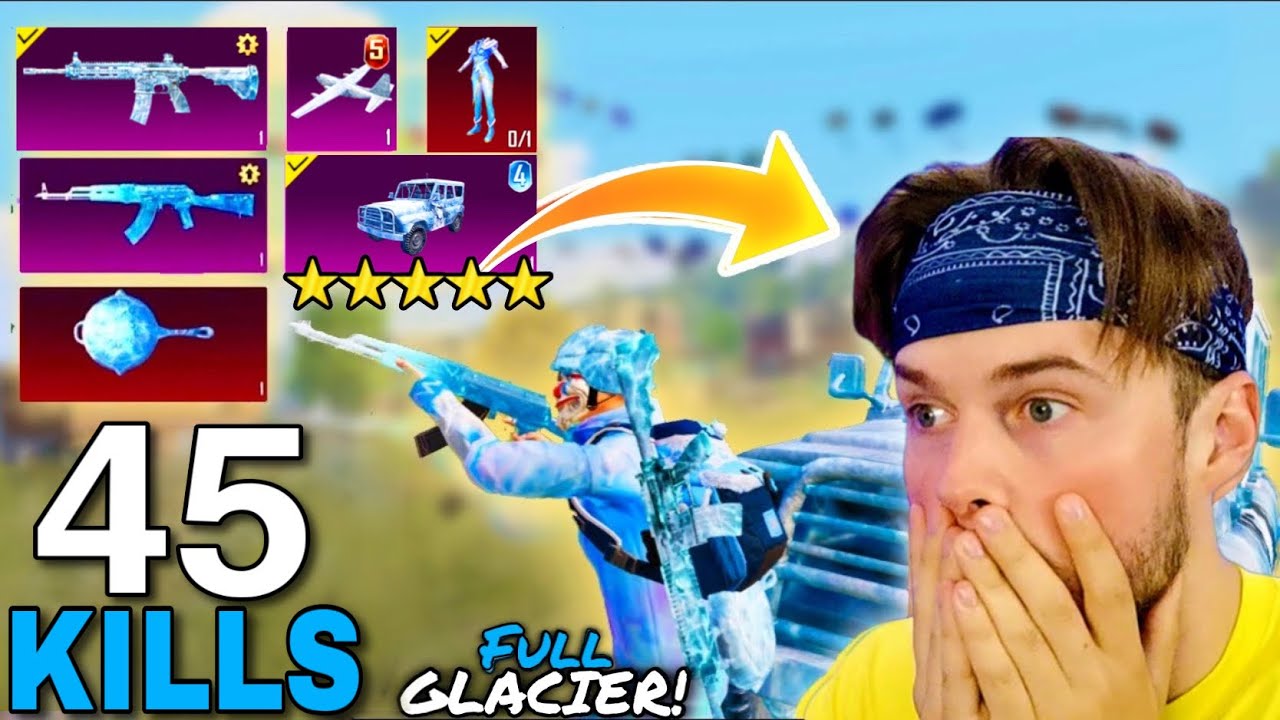 WOW!🔥I Played With All GLACIER Skins🥶 SOLO vs SQUADS🔥 SAMSUNGA3,A5,A6,A7,J2,J5,J7,S5,S6,S7,59,A10