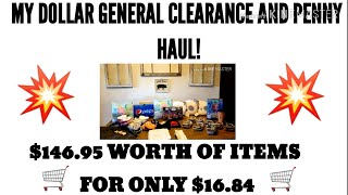 My Clearance And Penny Haul I Got 146.95 Worth Of Items For Only 16.84