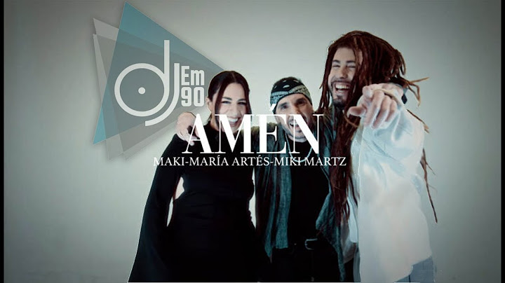 🔥 Maki, María Artés, Miki Martz - AMÉN | Video Oficial iA 🎶 🔥