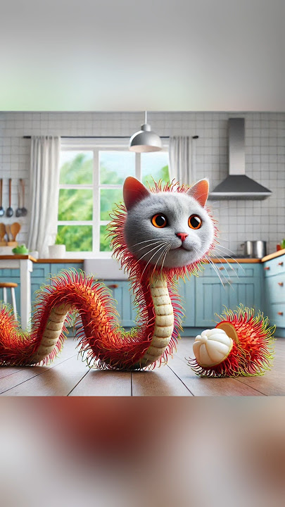 Cat Becomes Fruit Snake