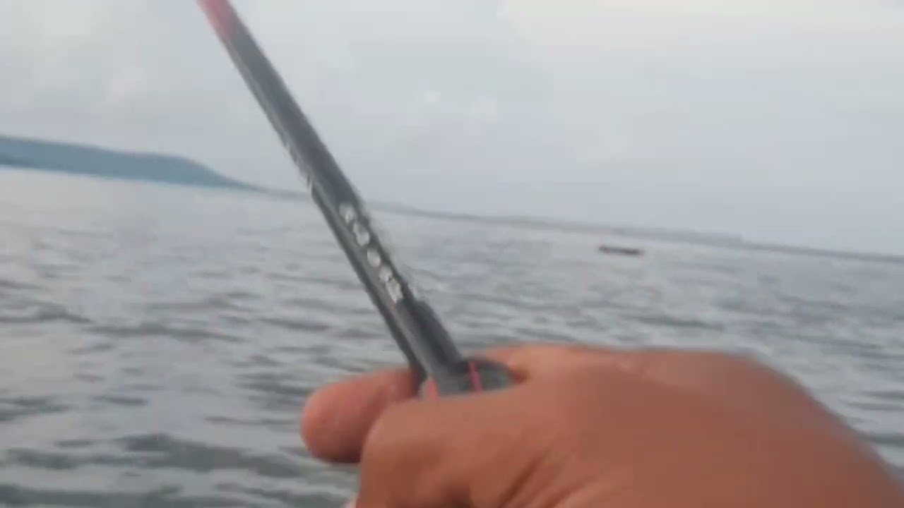 Mencoba mancing di spot muara kali dengan tehnik casting umpan softlur target ikan gt