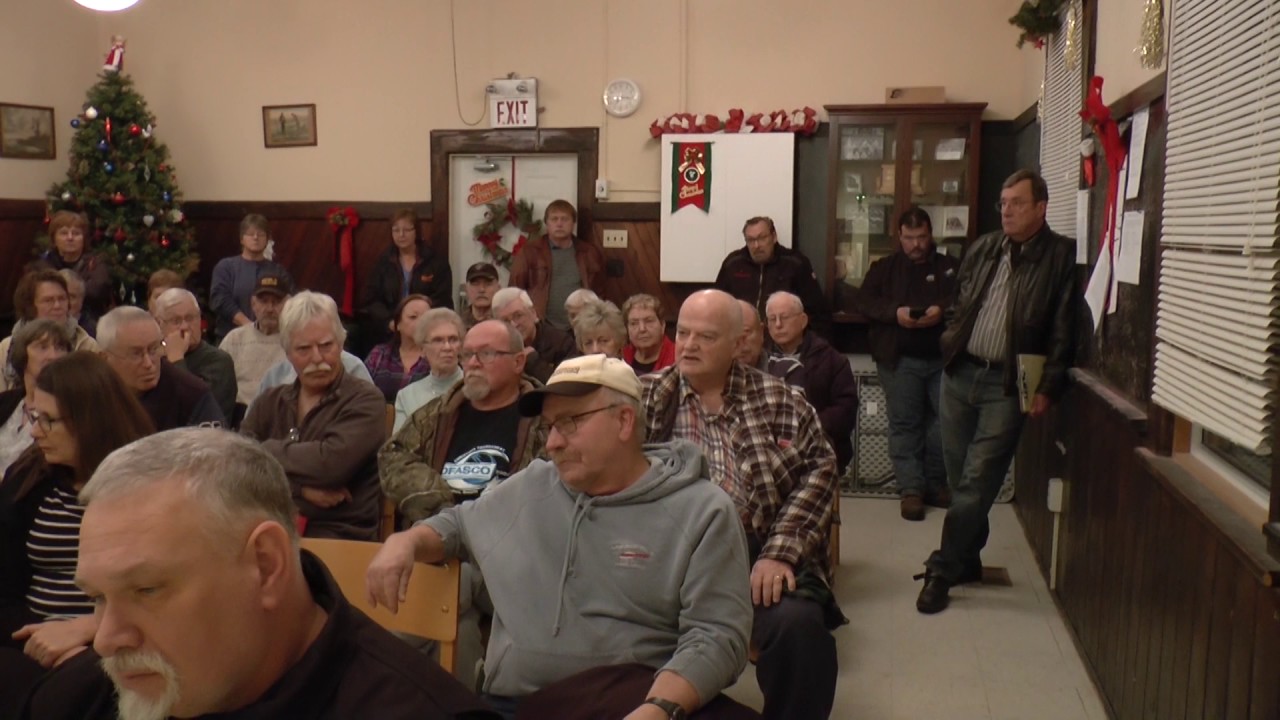 Save Our Community Center Meeting in Baddow.