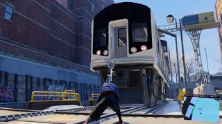 Train Puzzle Solution - Marvel's Spider-Man: Miles Morales PS5 screenshot 2