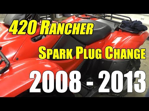 honda-rancher-420-spark-plug-change