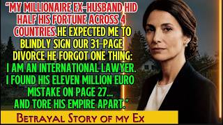 My Millionaire Ex Forgot I Was A Lawyer… Until Page 27.