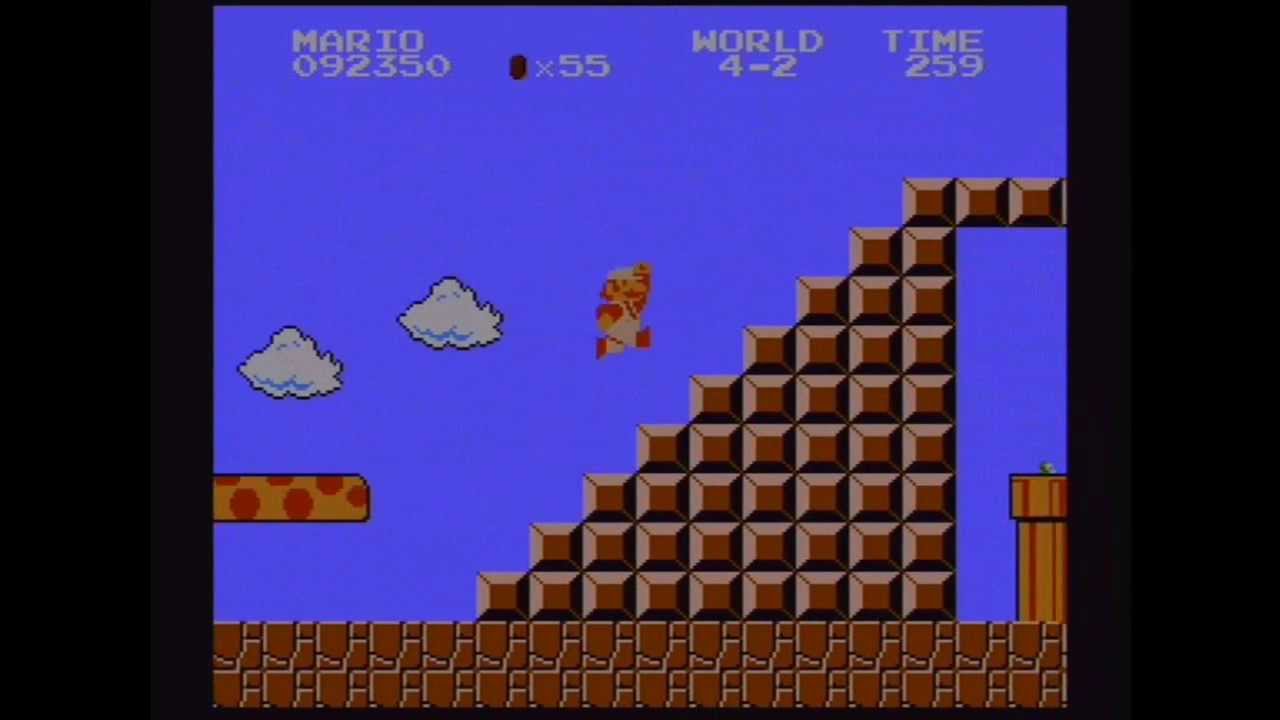 how to play the original super mario brothers game