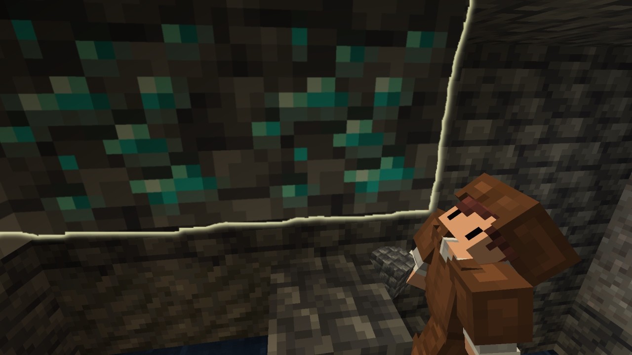 Finding DIAMONDS in Minecraft - YouTube