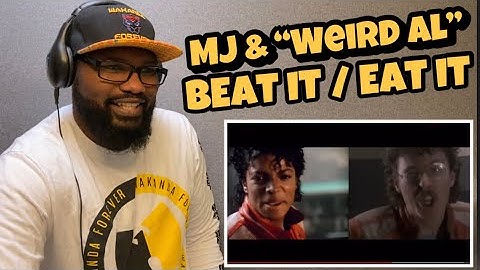 Thumbnail of Michael Jackson “Beat It” & “Weird Al” Yankovic “Eat It” | REACTION