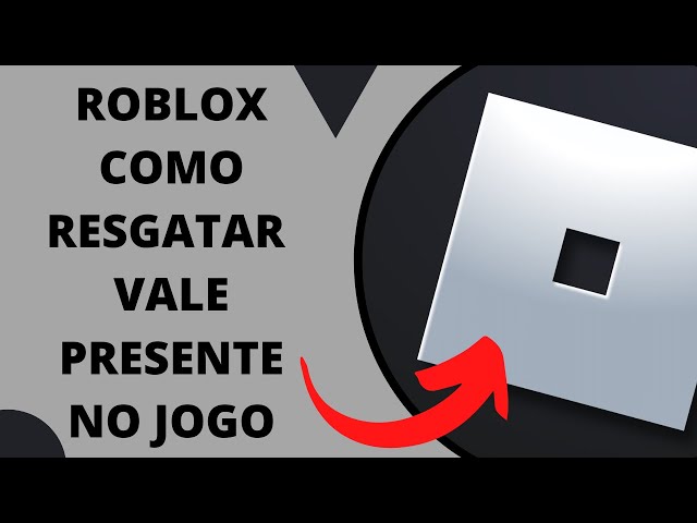 ROBLOX - COMO RESGATAR VALE PRESENTE (GIFT CARD/ROBUX) NO ROBLOX - TUTORIAL  