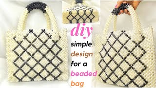 HOW TO MAKE A SIMPLE DIAMOND /CHECKERED DESIGN FOR