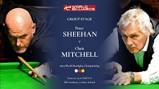 Peter Sheehan vs Chris Mitchell | World Billiards Matchplay Championship 2023