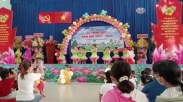 lễ tổng kết năm học 2022_2023 của trường mầm non Tân Thông Hội