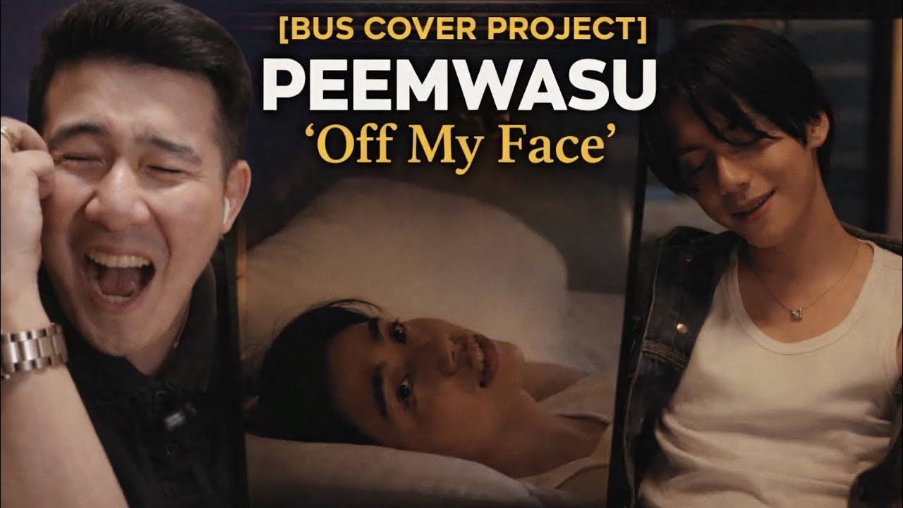 [BUS COVER PROJECT] PEEMWASU - 'Off My Face' (Original Artist: Justin Bieber) | REACTION